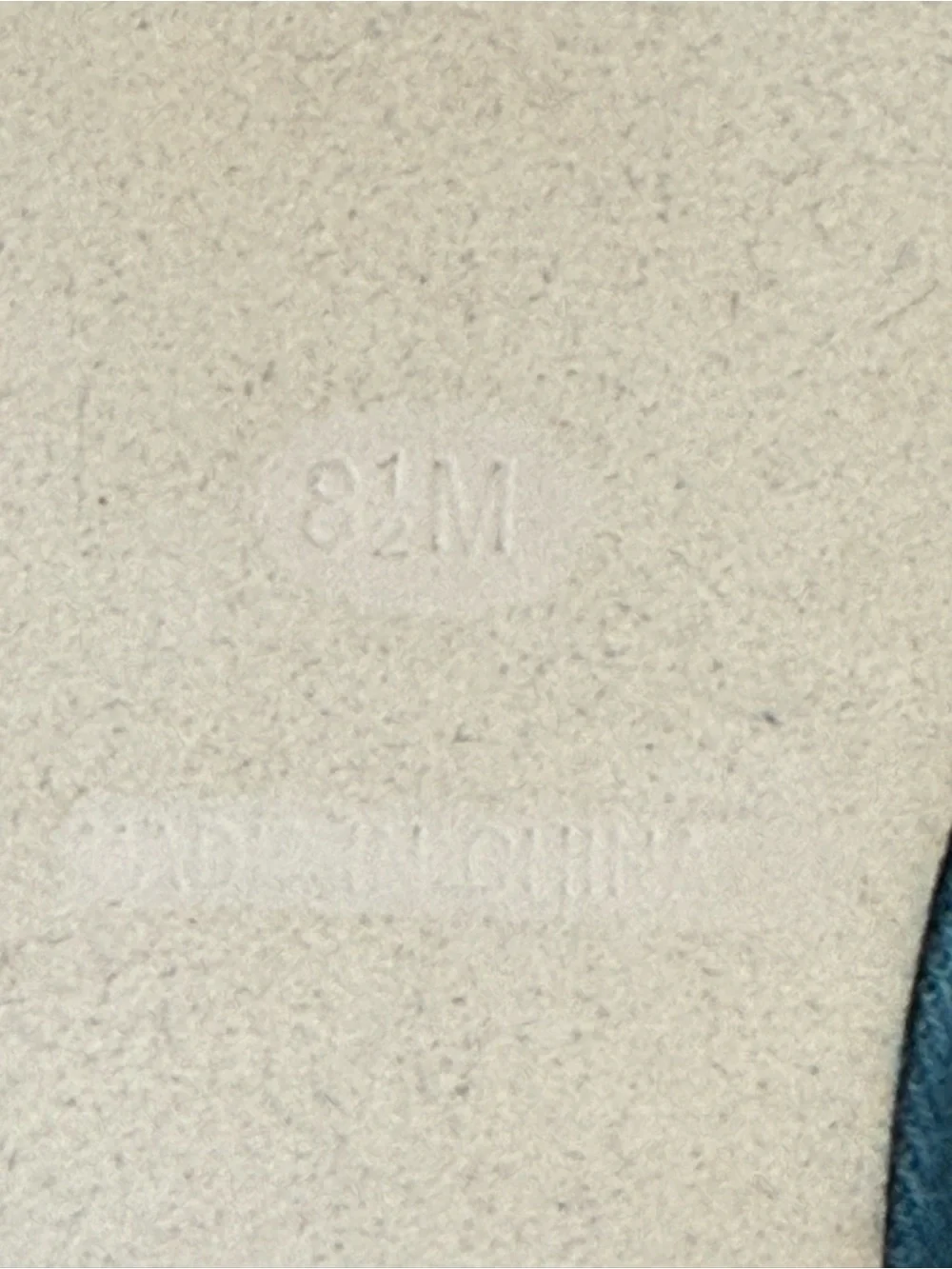 Anthropologie blue denim